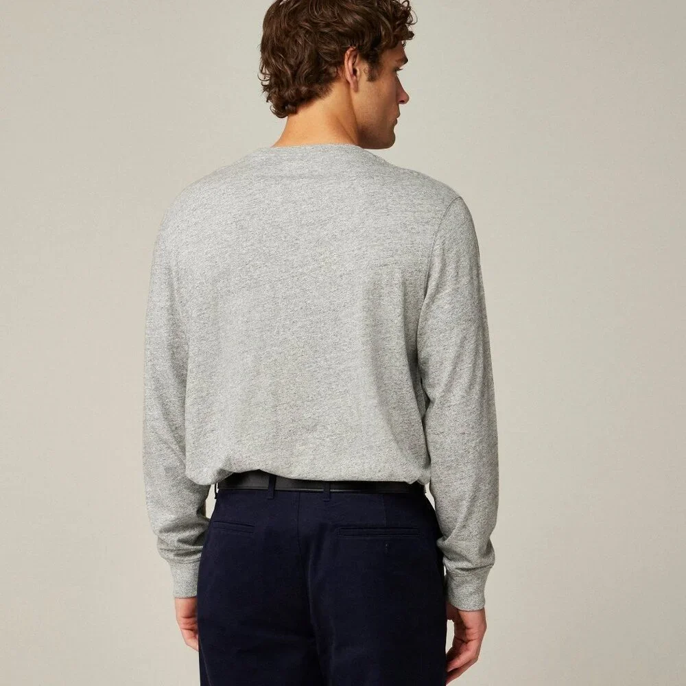 J. Crew Vintage-Wash Tee‎ Mens M Blue Classic Timeless Basic Everyday Casual NWD